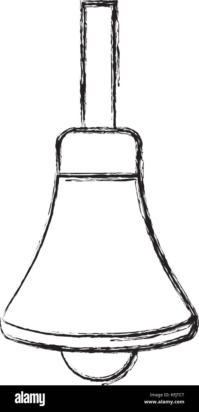 Handbell isolated symbol Stock Vector Image & Art Alamy