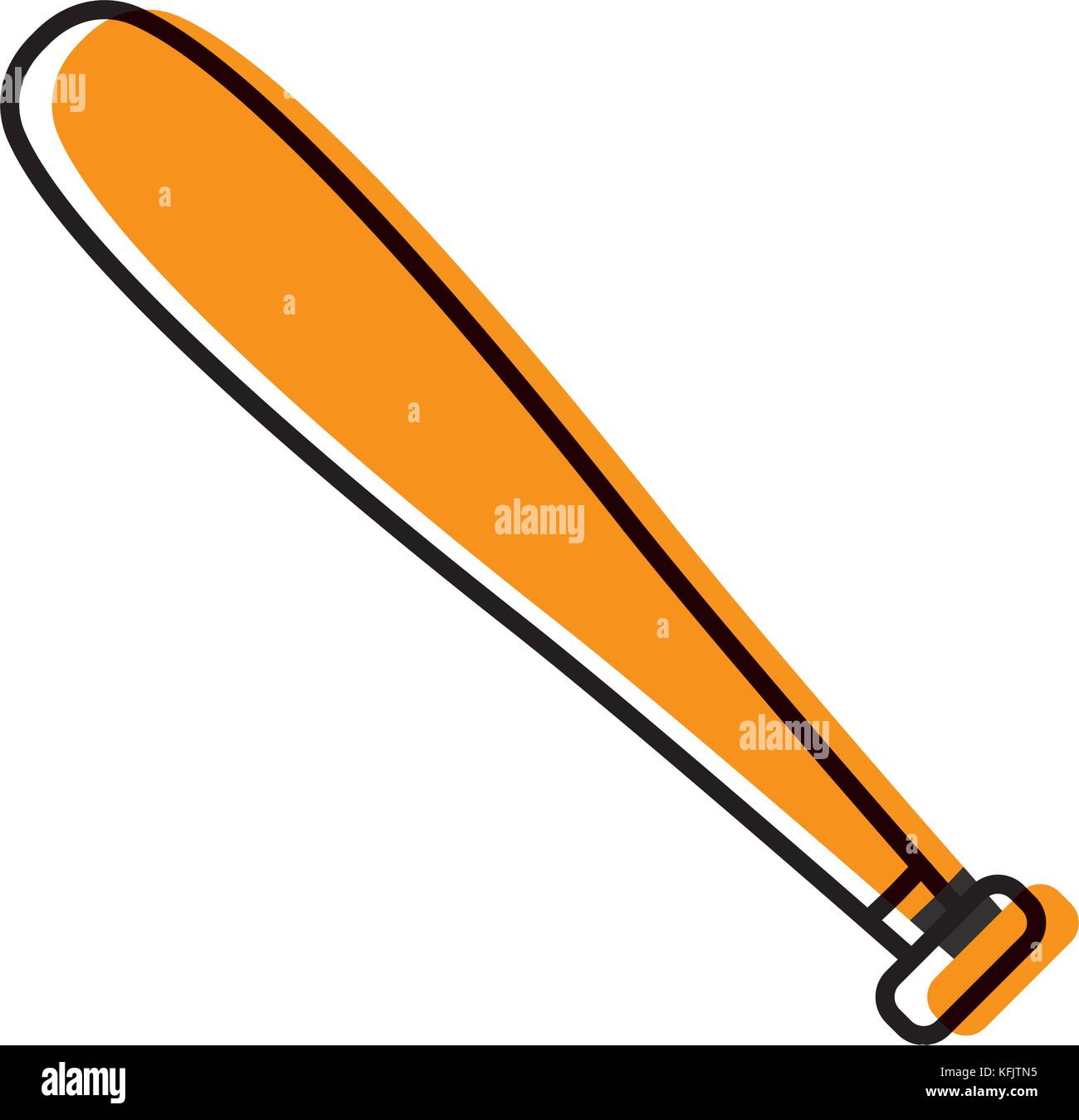 Baseball bat symbol Stock Vector Image & Art Alamy