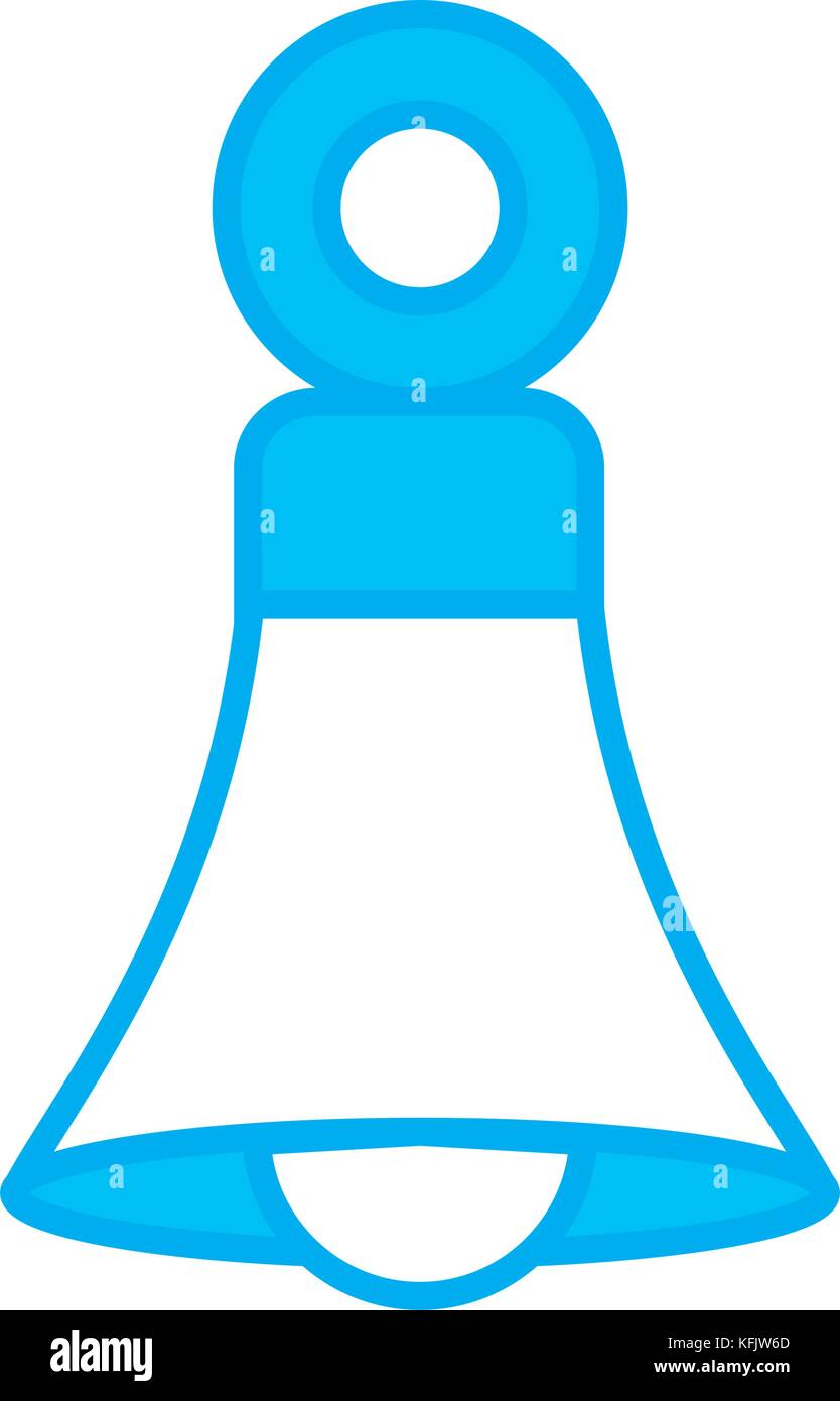 Handbell isolated symbol Stock Vector Image & Art Alamy