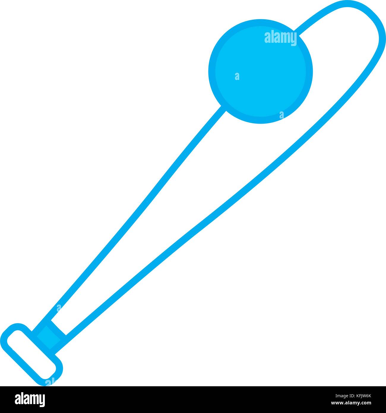 Baseball bat symbol Stock Vector Image & Art Alamy