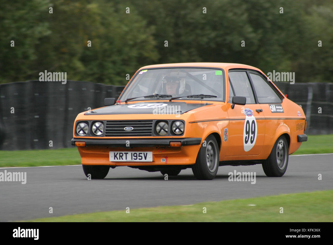 Ford Escort Mk2 Rs Classic Sports Car Club At Oulton Park Stock Photo Alamy