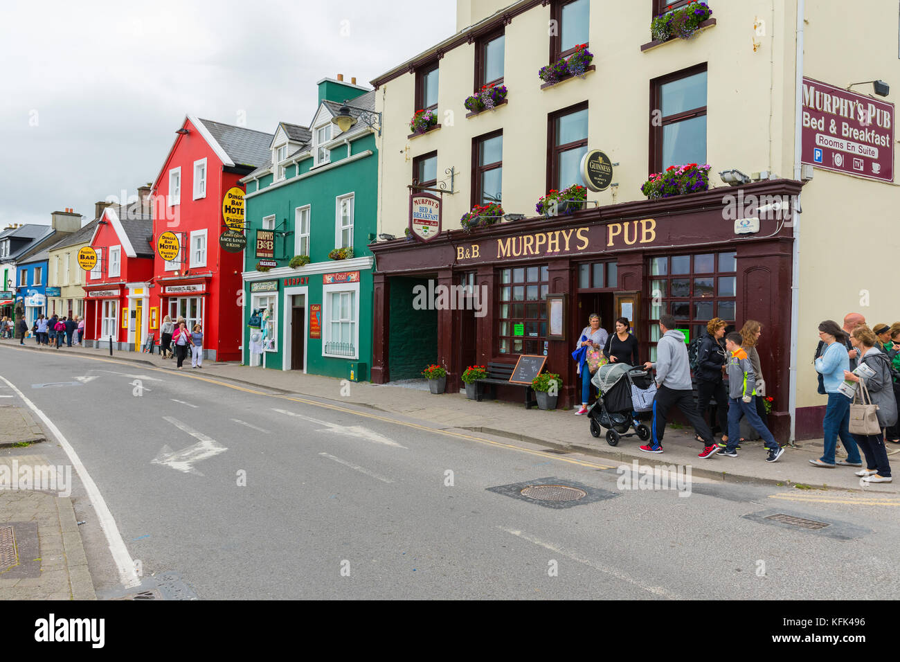 Casas pretas, Dingle - Irlanda