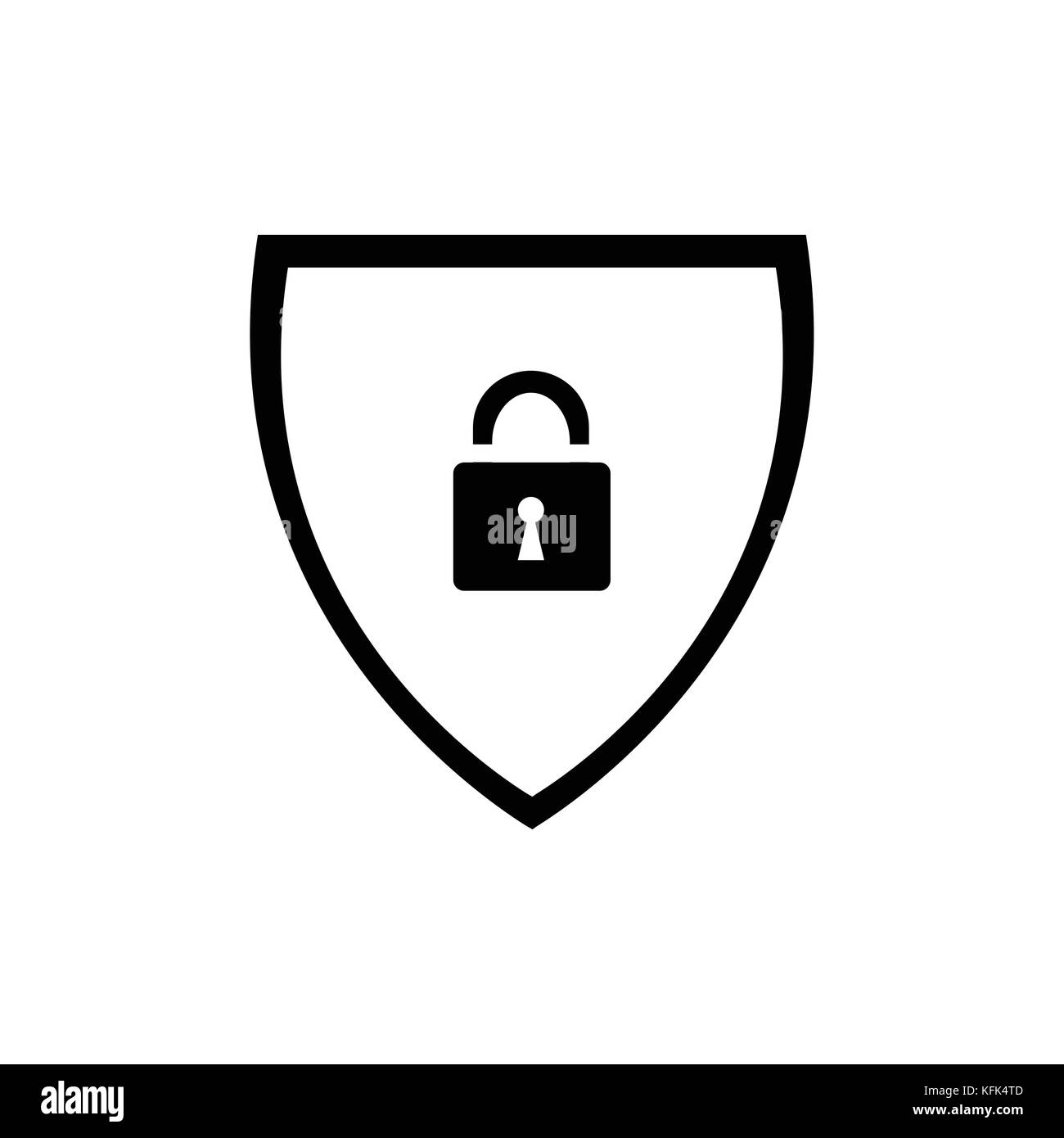 Vector illustration security guard icon Stock Vector Image & Art - Alamy