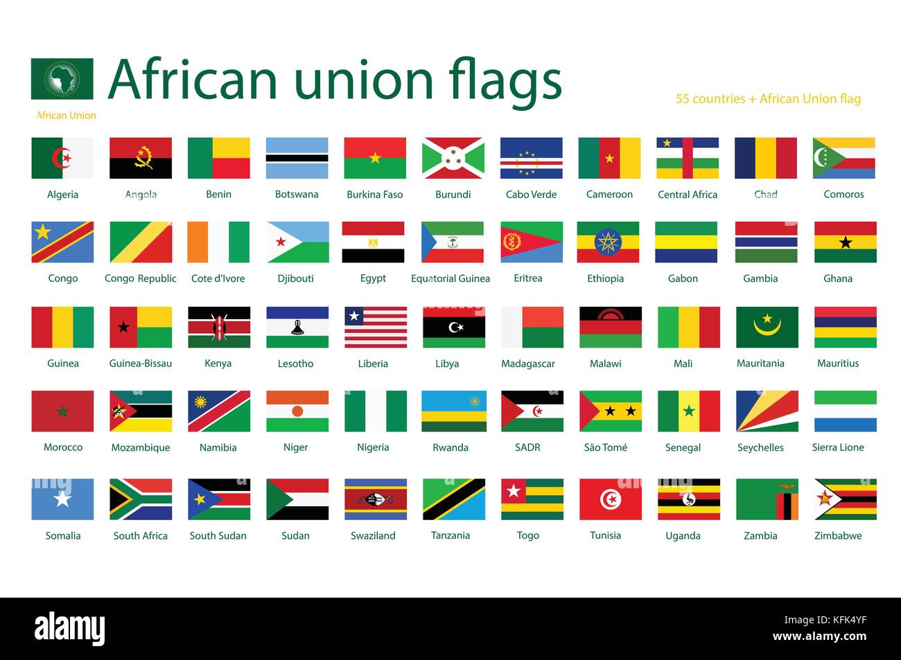 Flag Of Africa Union At Margaret Steen Blog