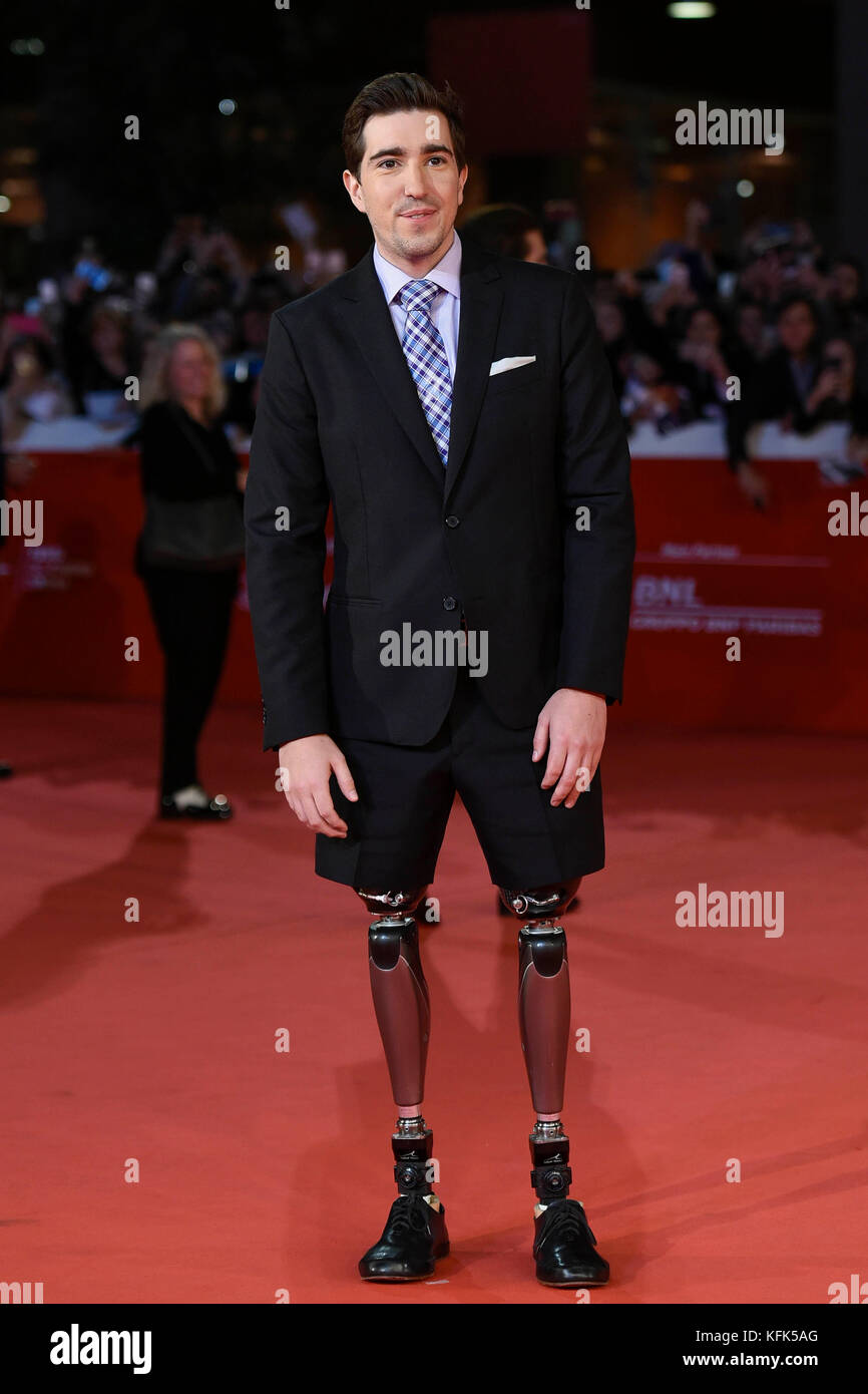Italy, Rome, 28 October 2017 Jeff Bauman attend the red carpet of the