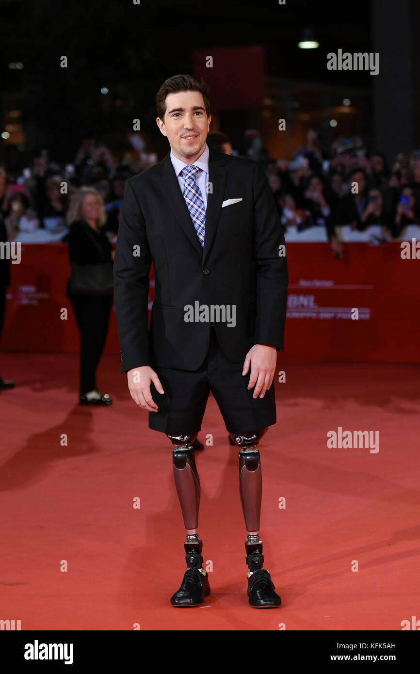 Italy, Rome, 28 October 2017 Jeff Bauman attend the red carpet of the