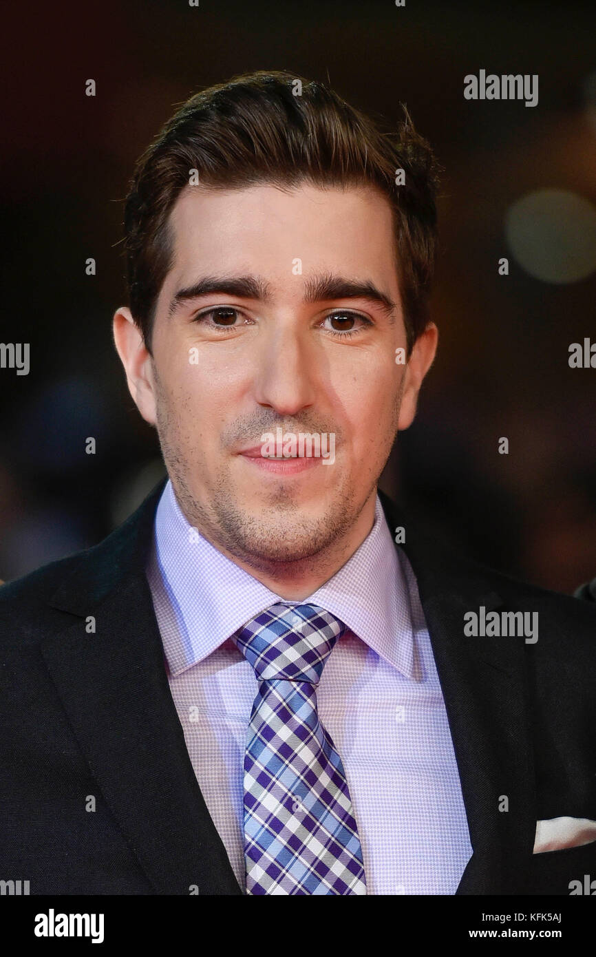 Italy, Rome, 28 October 2017 Jeff Bauman attend the red carpet of the