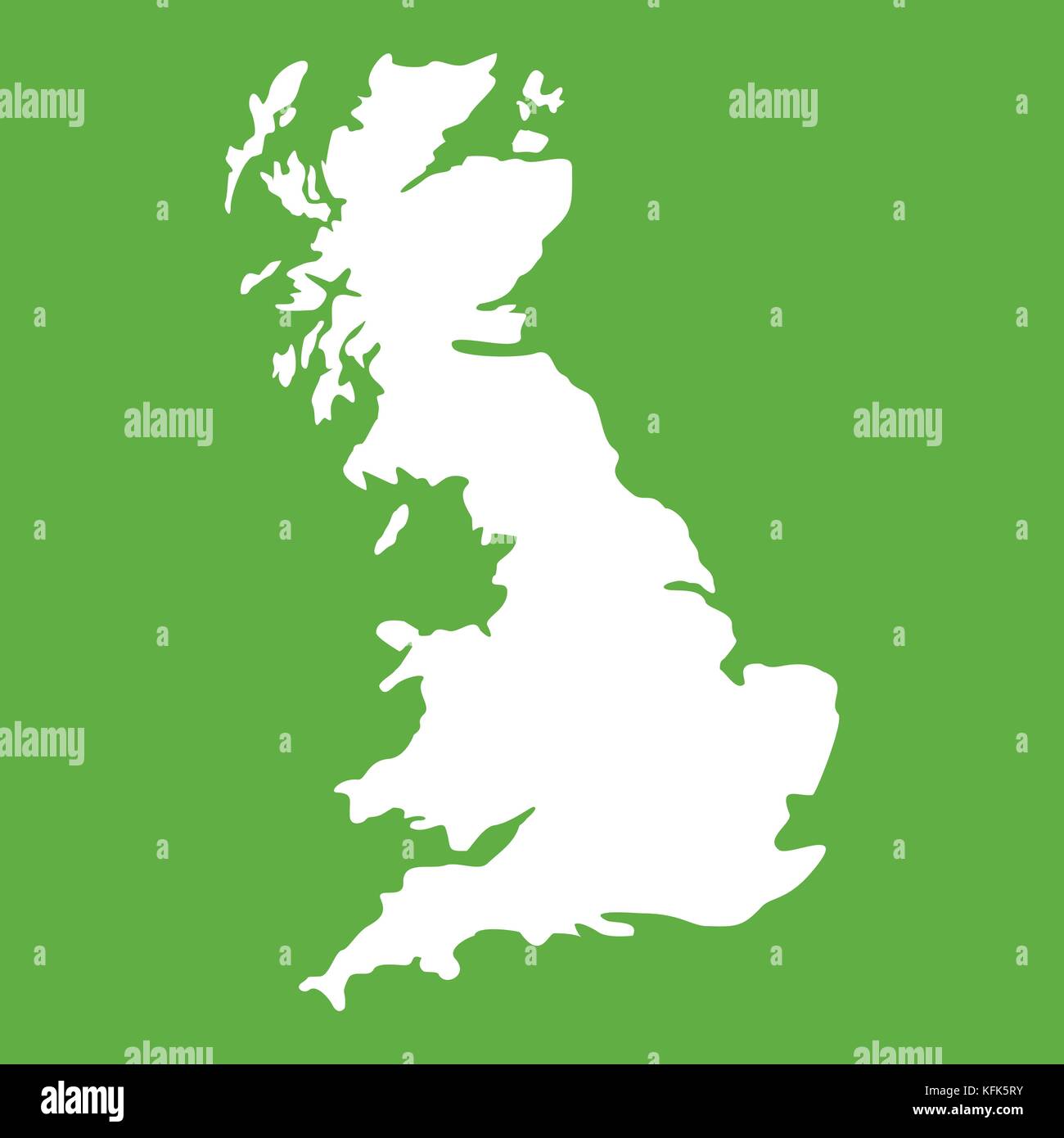 Uk Map High Resolution Stock Photography and Images - Alamy