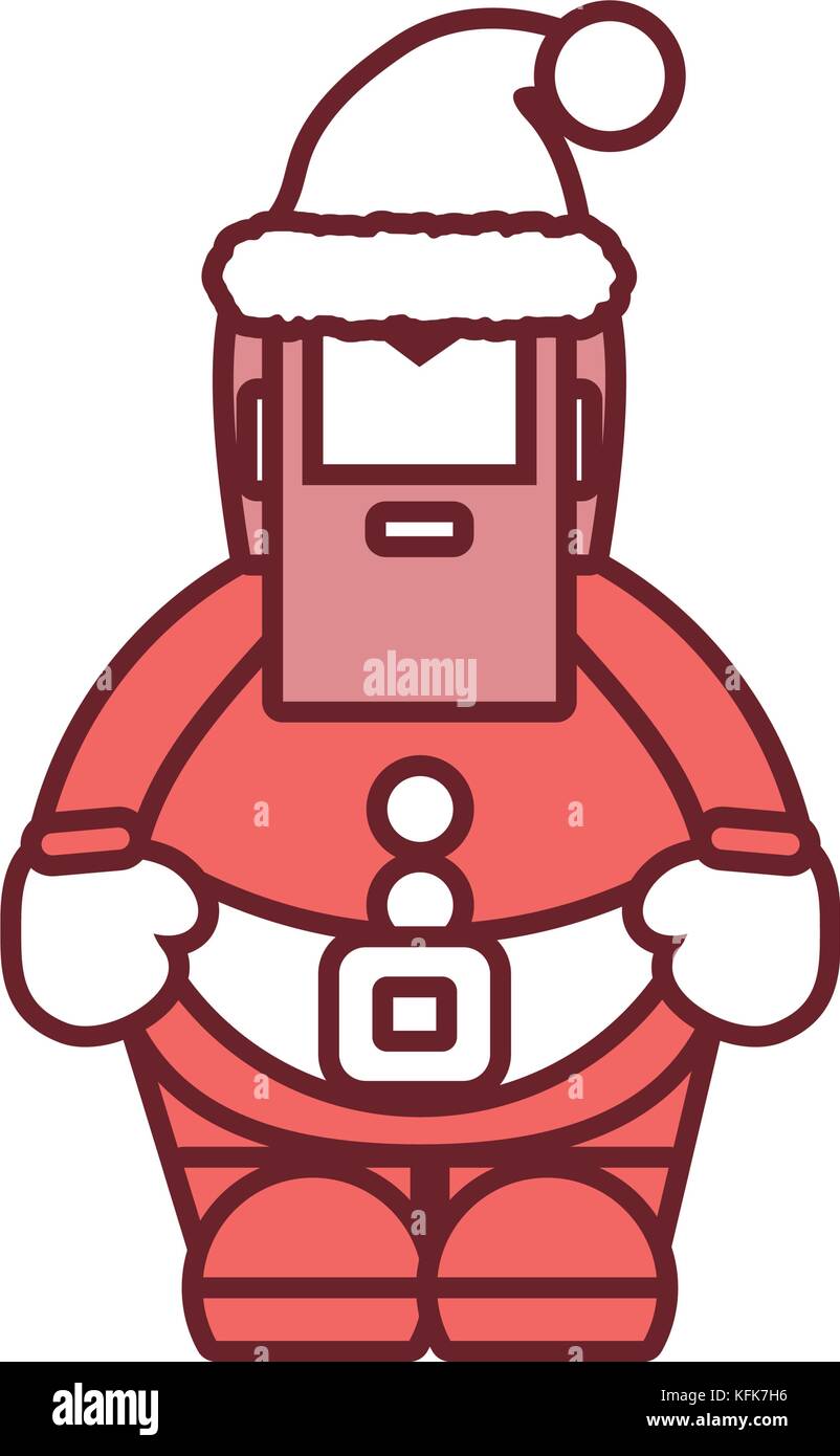 santa claus vector illustration Stock Vector Image & Art - Alamy