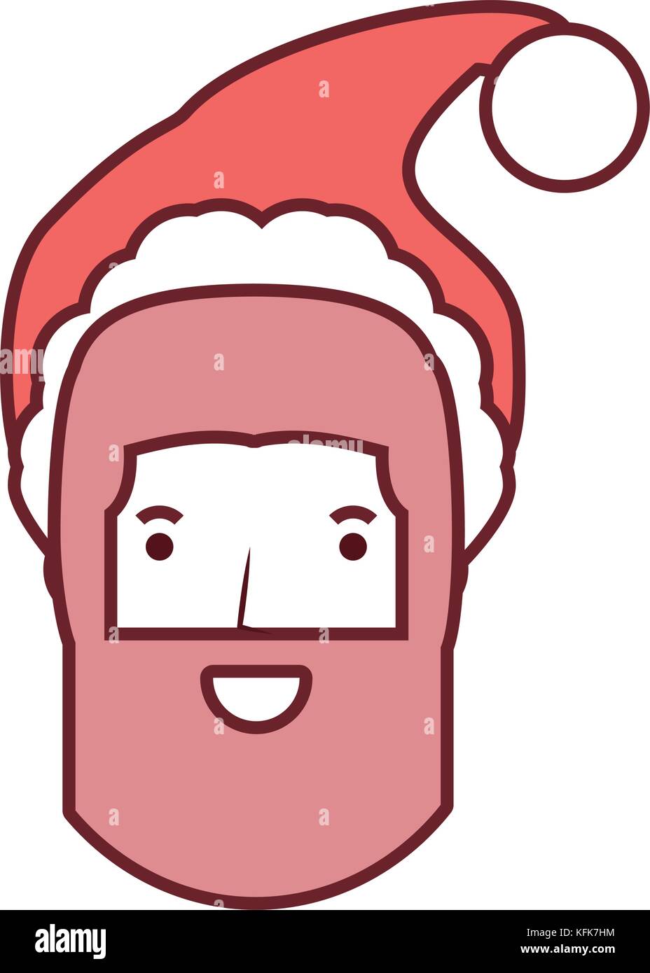 santa claus vector illustration Stock Vector Image & Art - Alamy
