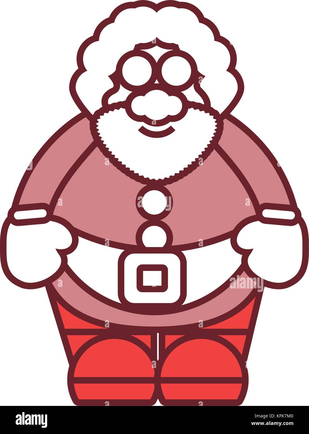santa claus vector illustration Stock Vector Image & Art - Alamy