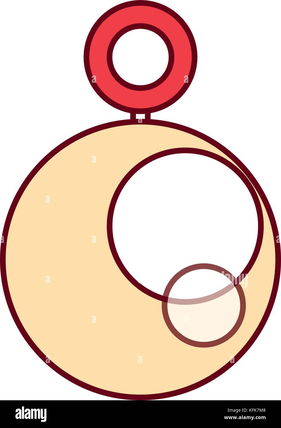 christmas ball vector illustration Stock Vector Image & Art - Alamy