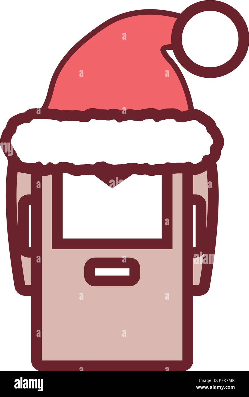santa claus vector illustration Stock Vector Image & Art - Alamy