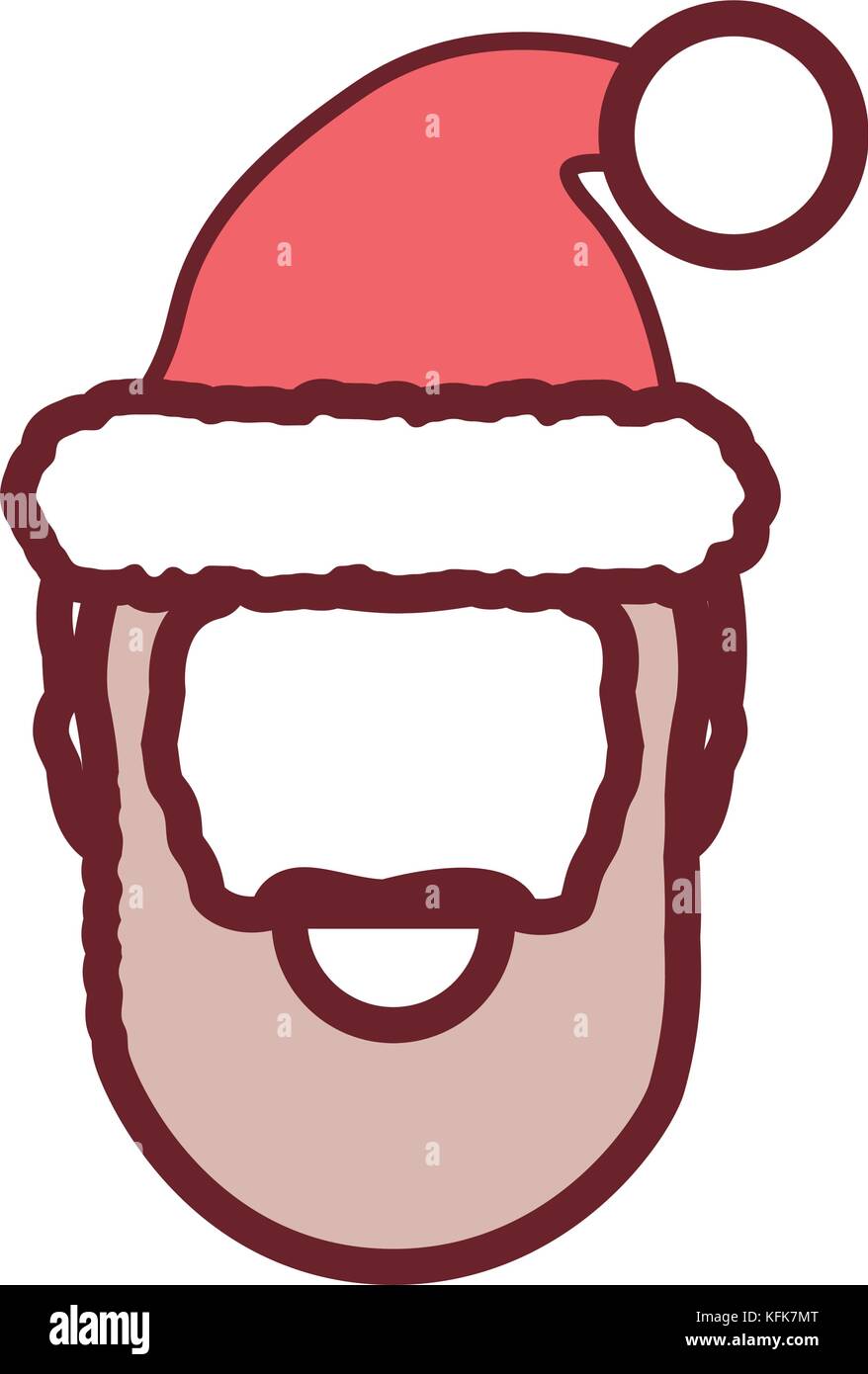 santa claus vector illustration Stock Vector Image & Art - Alamy