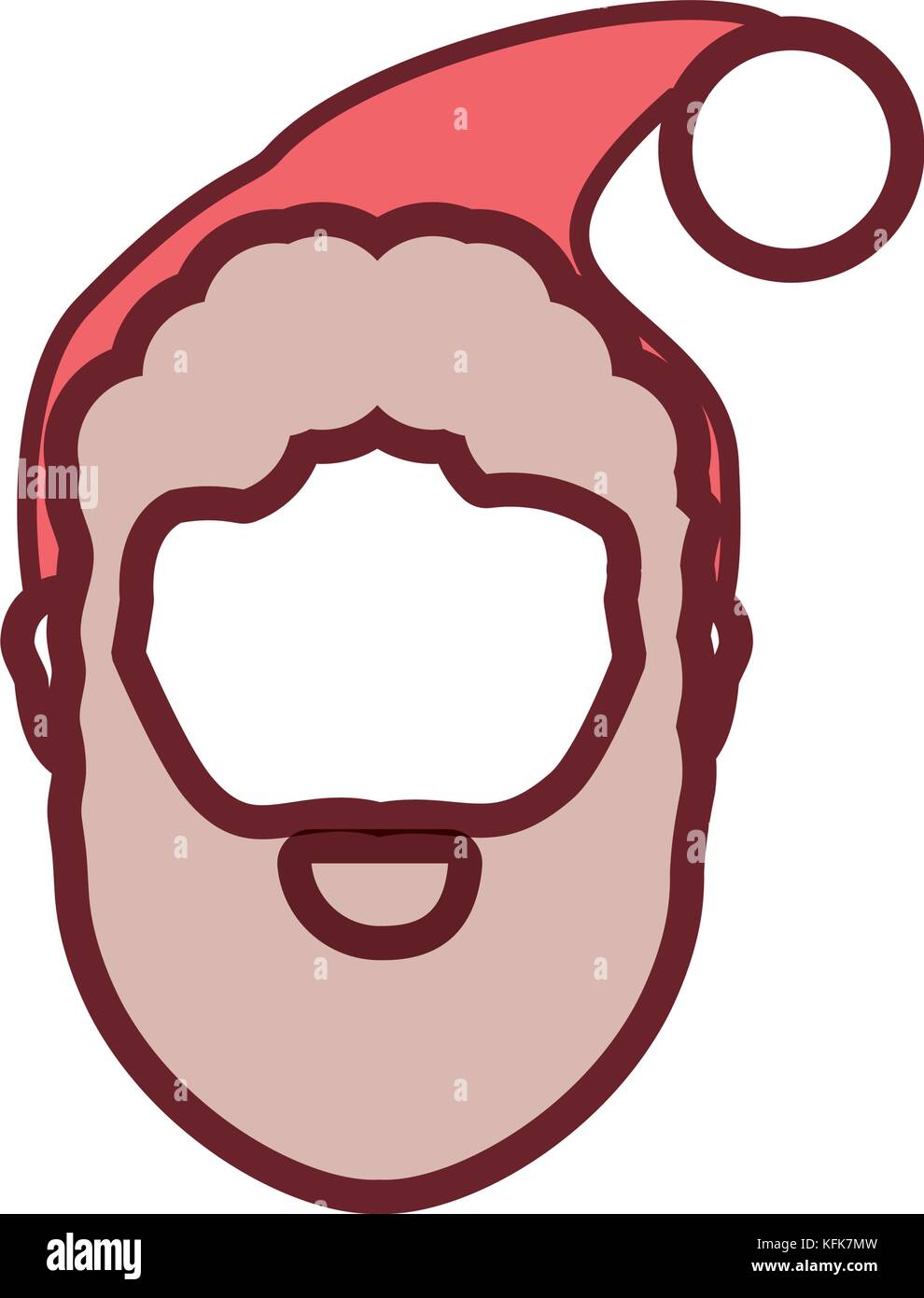 santa claus vector illustration Stock Vector Image & Art - Alamy