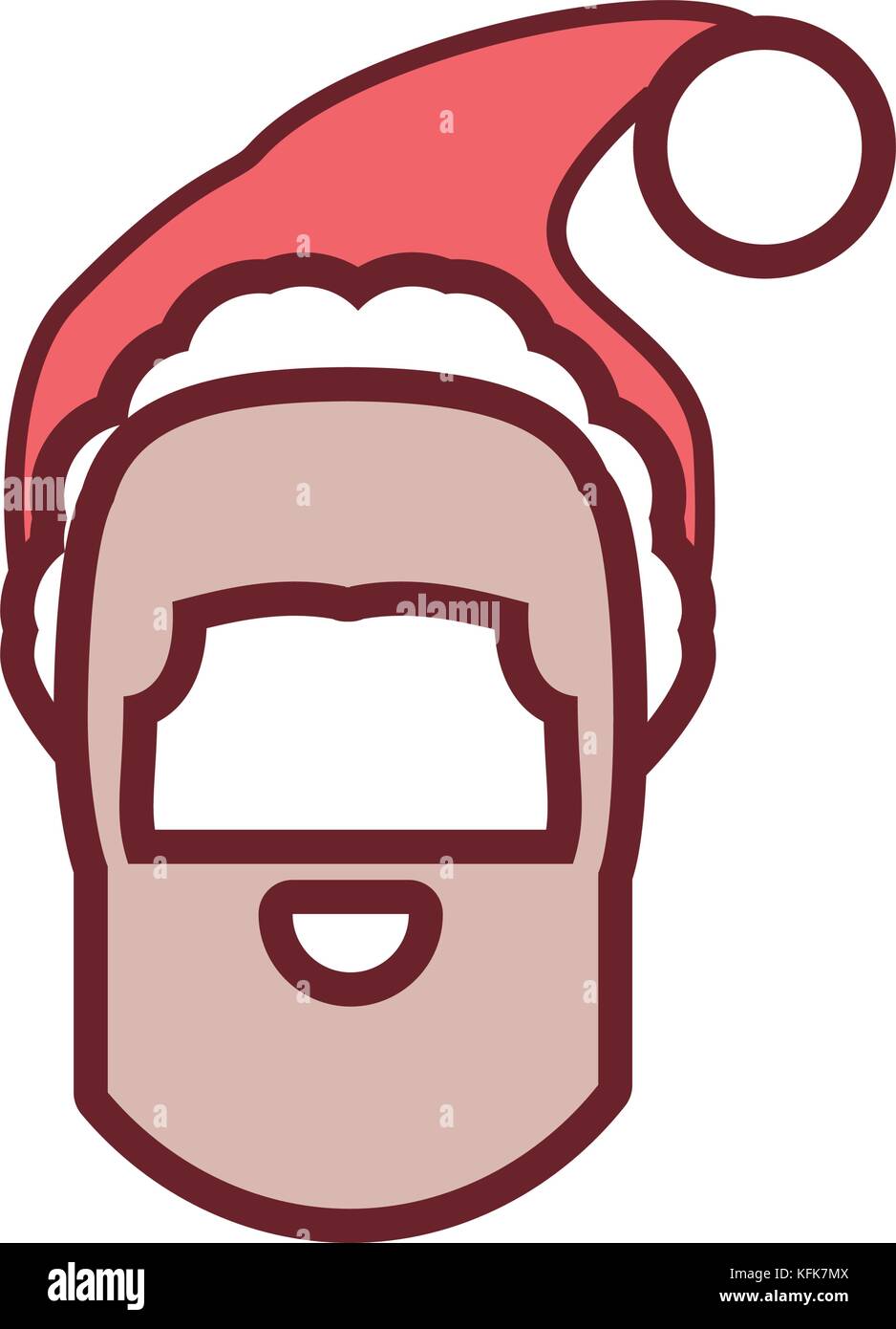 santa claus vector illustration Stock Vector Image & Art - Alamy