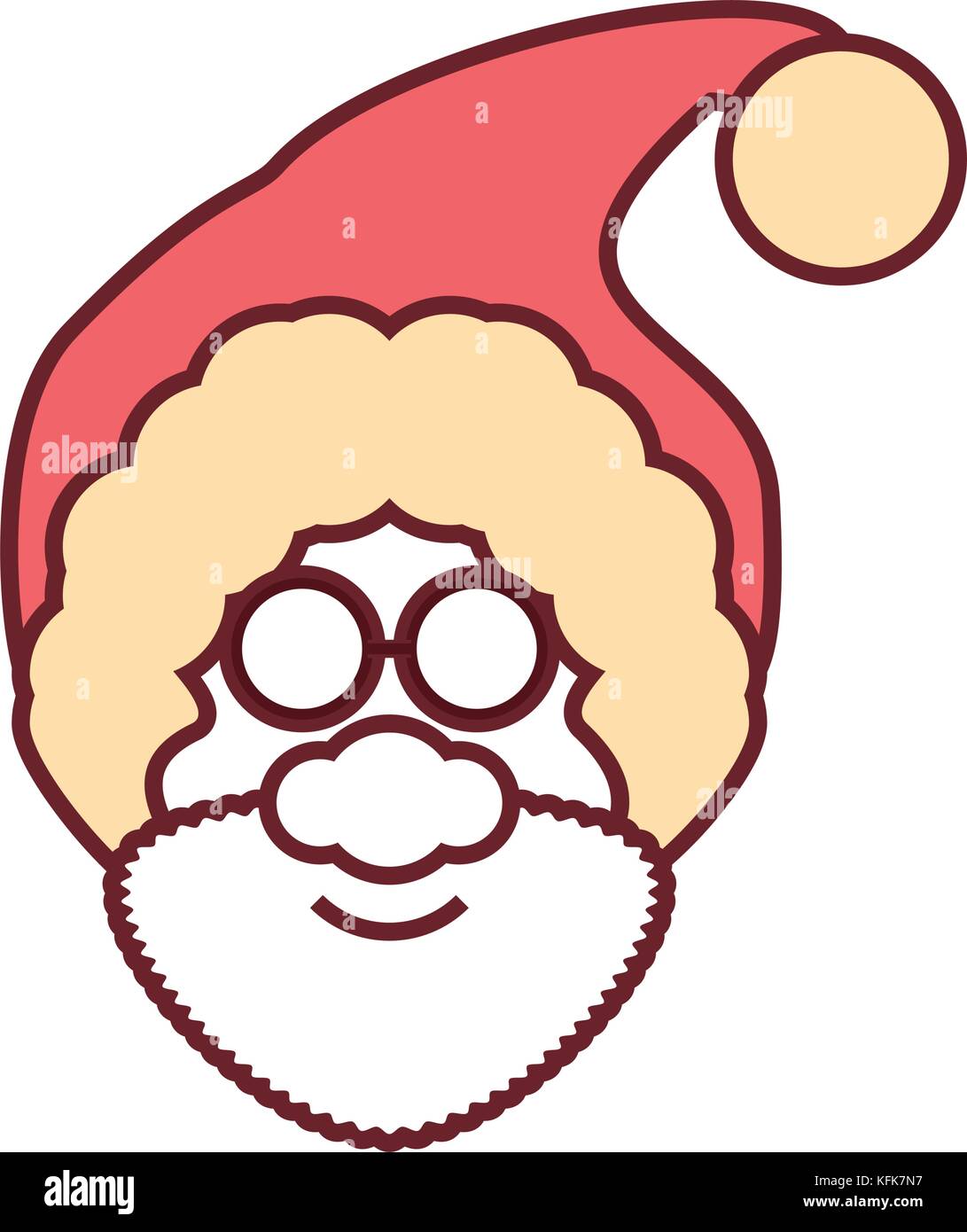 santa claus vector illustration Stock Vector Image & Art - Alamy