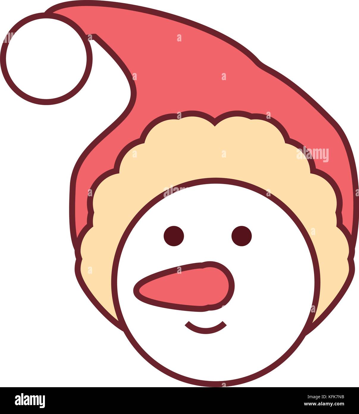 snowman vector illustration Stock Vector Image & Art - Alamy