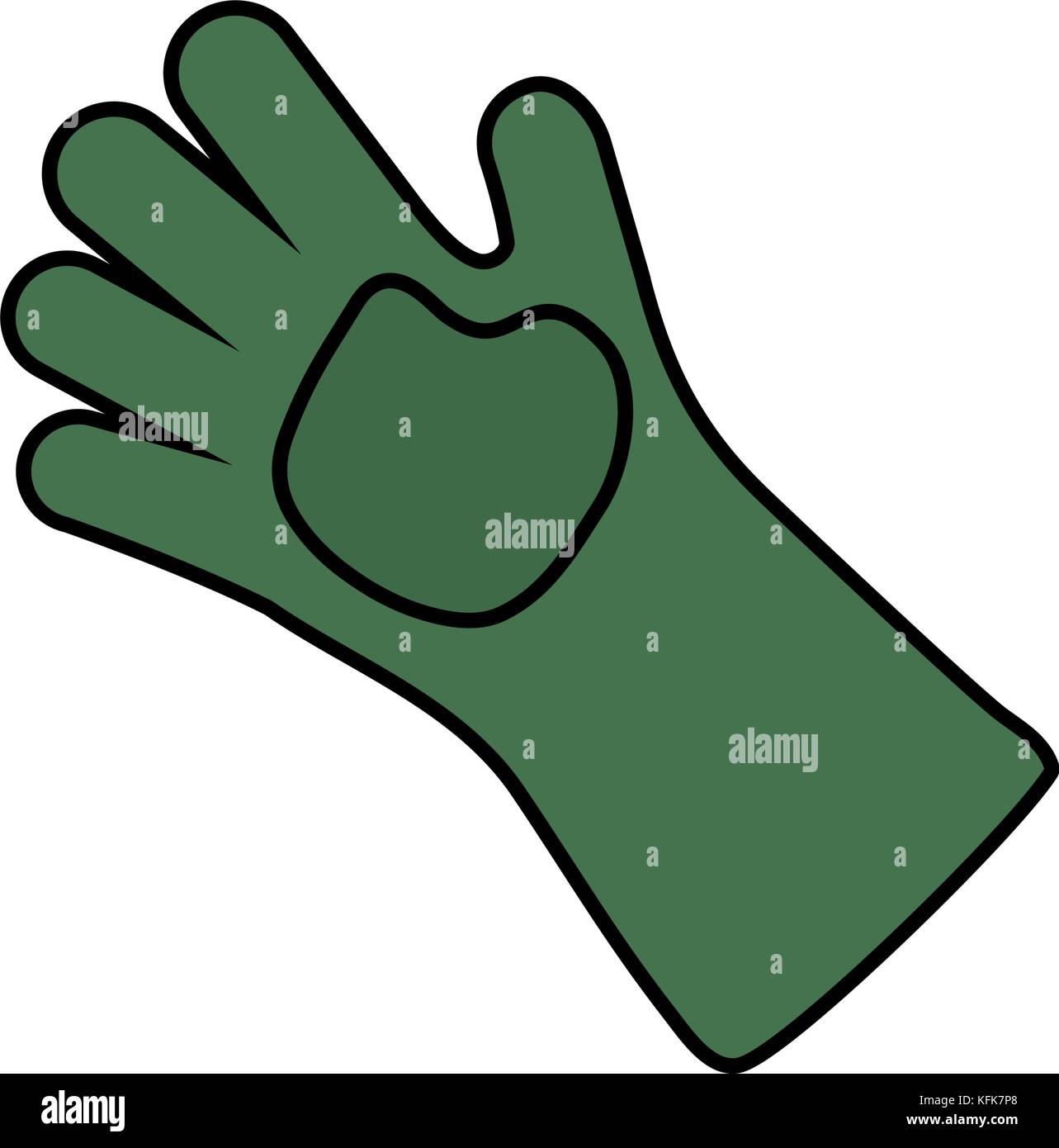 garden glove vector illustration Stock Vector Image & Art - Alamy