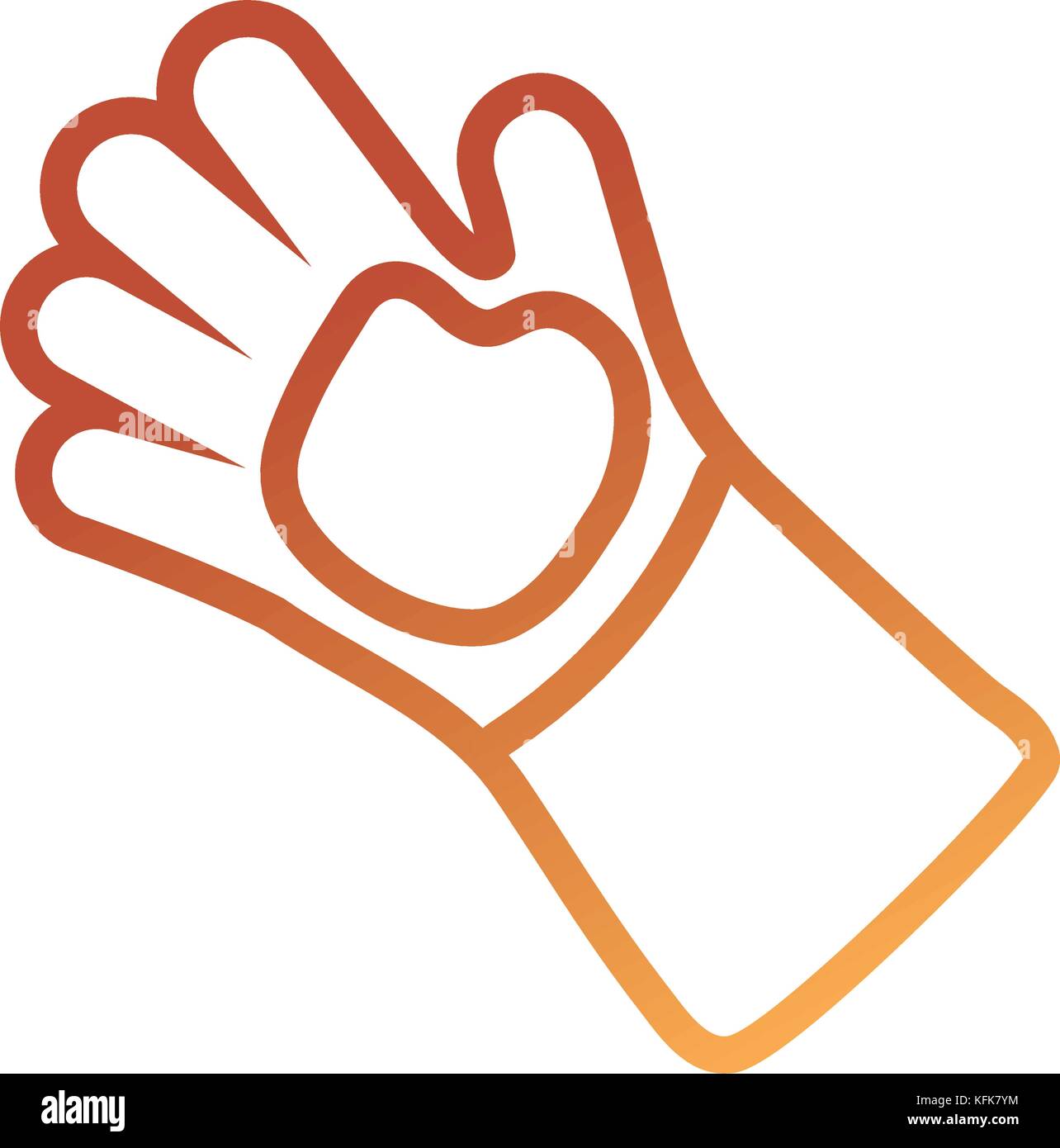 Garden Glove Vector Illustration Stock Vector Image Art Alamy Garden Glove Vector Illustration Stock Vector Image Art Alamy
