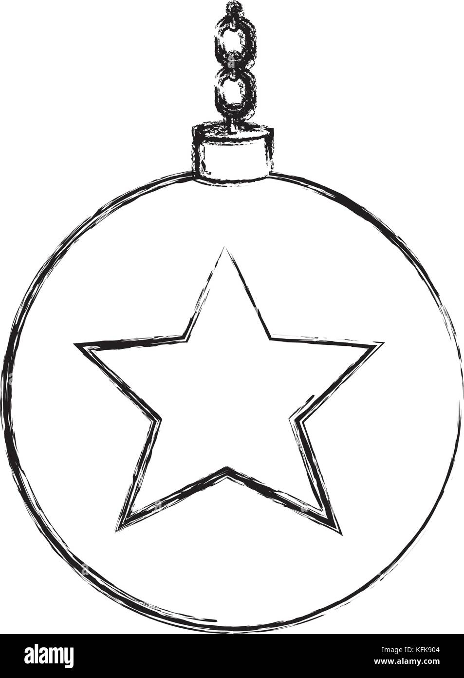 christmas ball icon Stock Vector Image & Art - Alamy