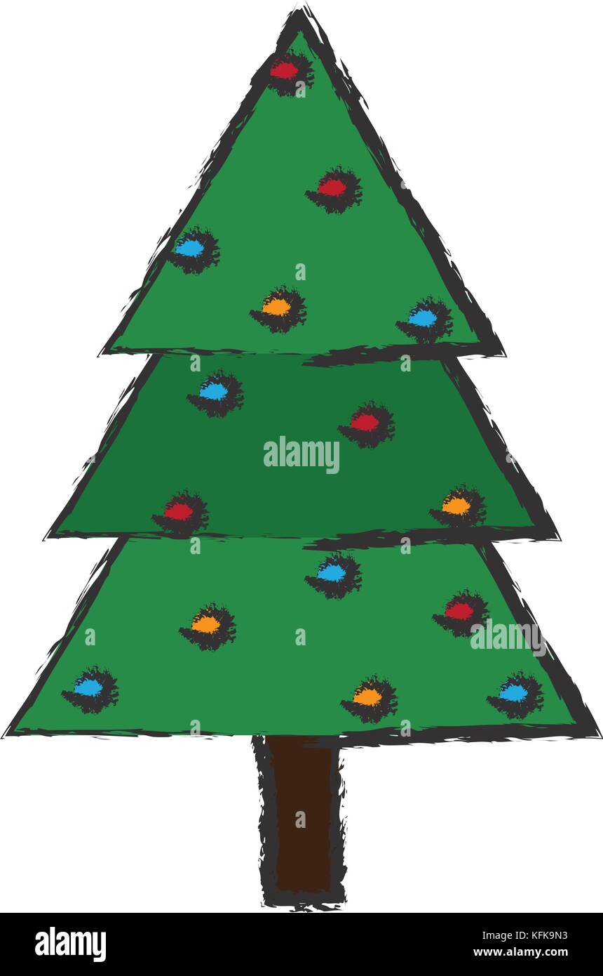 christmas tree icon Stock Vector Image & Art - Alamy