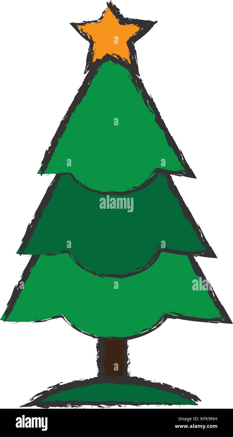 christmas tree icon Stock Vector Image & Art - Alamy