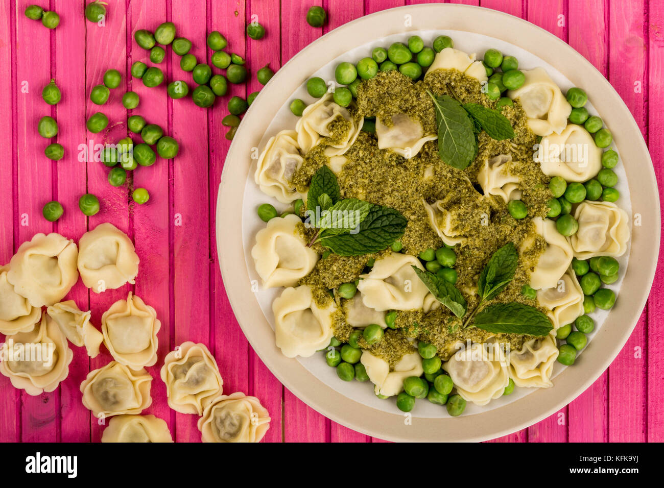 Ravioli with ricotta cheese hires stock photography and images Alamy