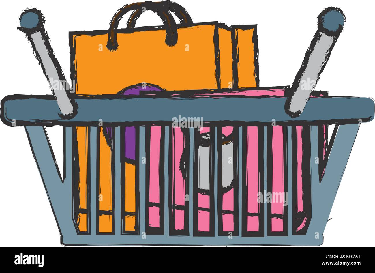 shopping basket icon Stock Vector Image & Art - Alamy
