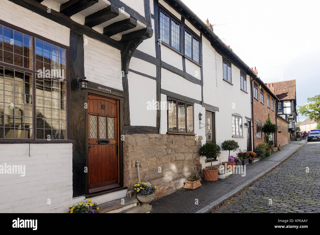 Mill Street, Warwick 1 Stock Photo Alamy