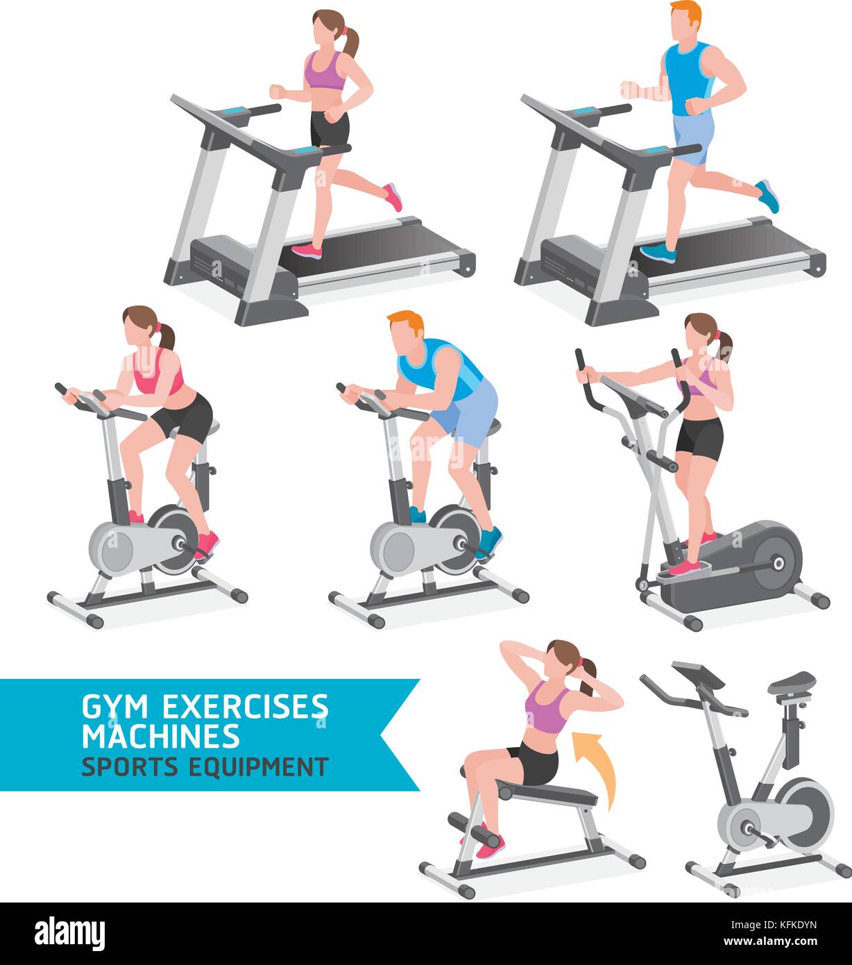 Sports machines Stock Vector Images Alamy