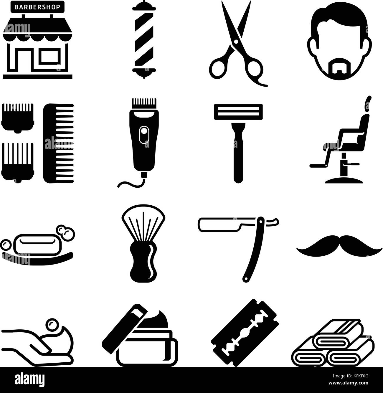 Barber Shop Vector Art, Icons, and Graphics for Free Download