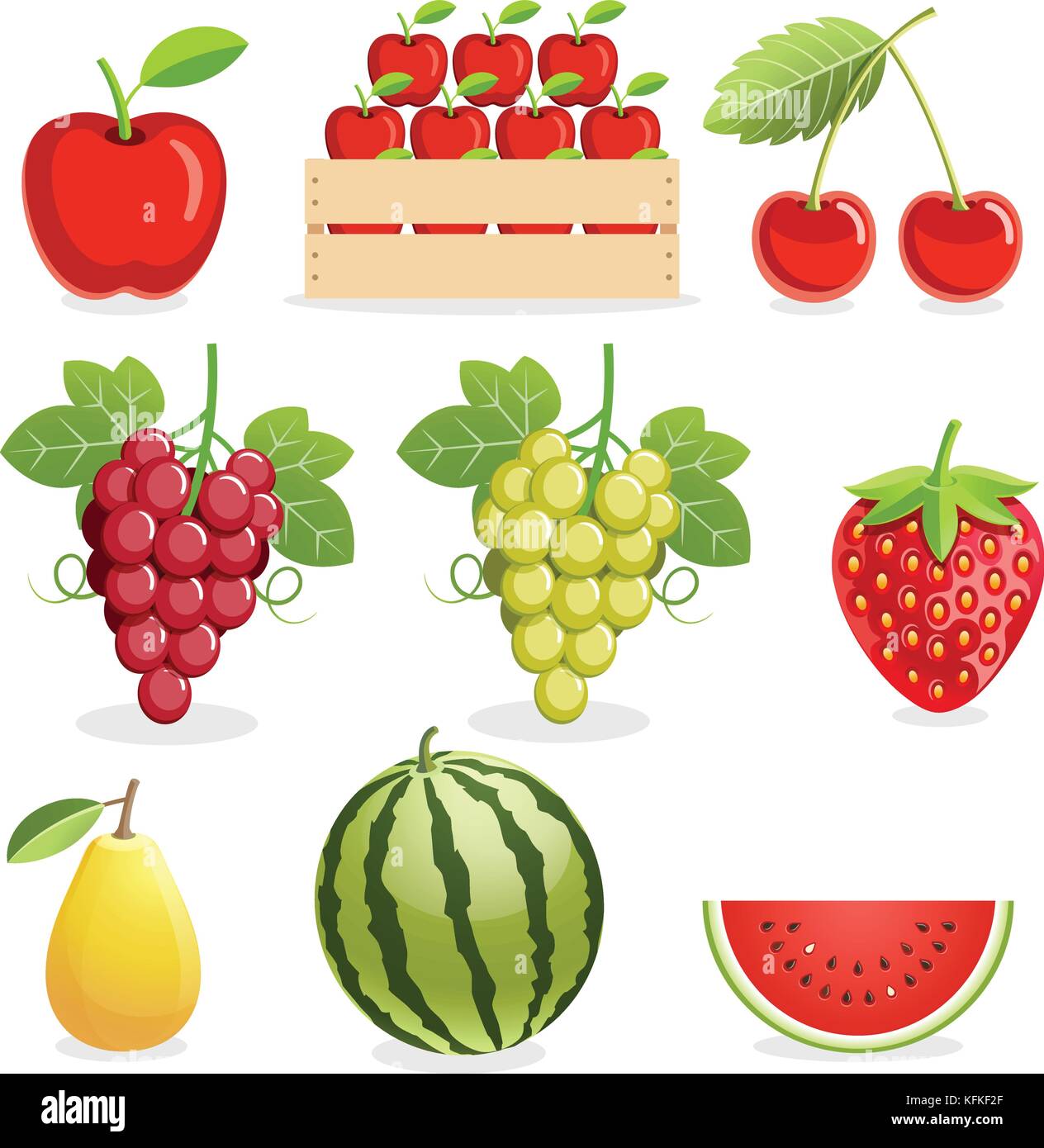 Pineapple and banana fruit. Vector illustration Stock Vector Image ...