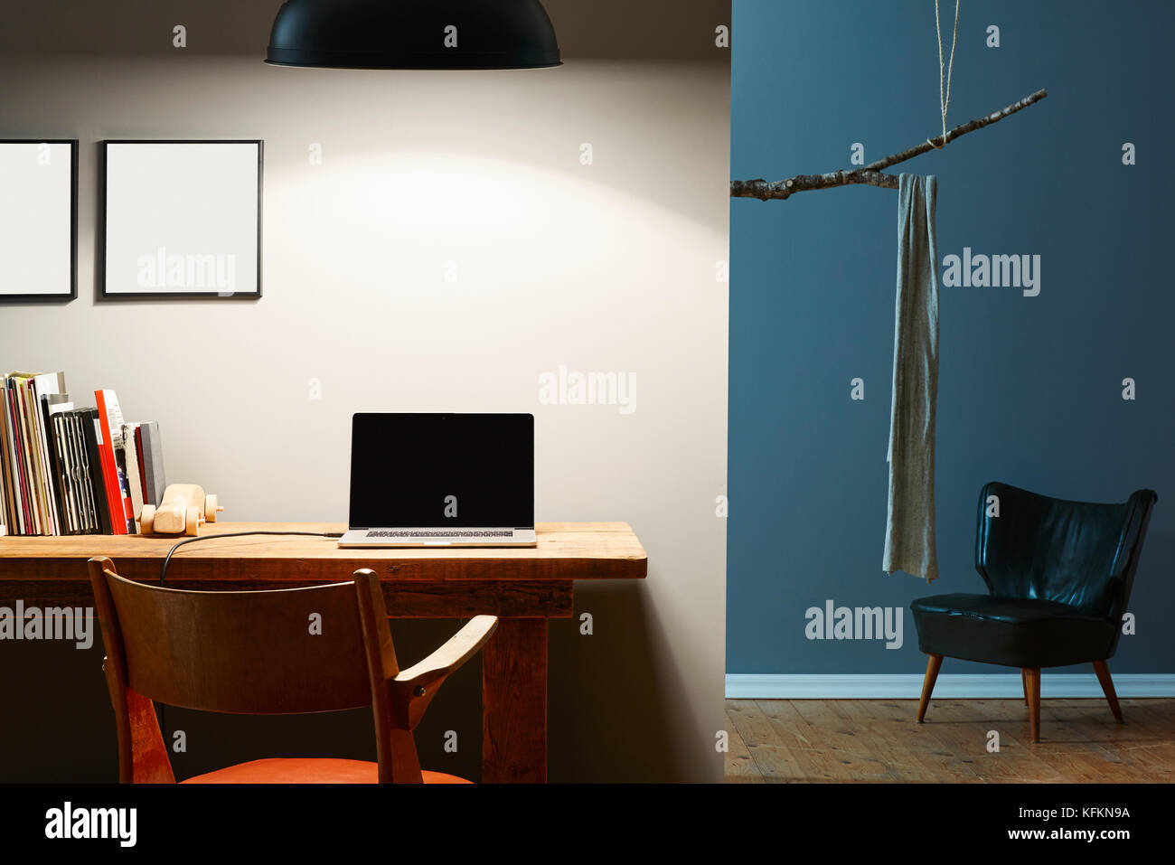 urban lifestyle design interior office and hallway Stock Photo