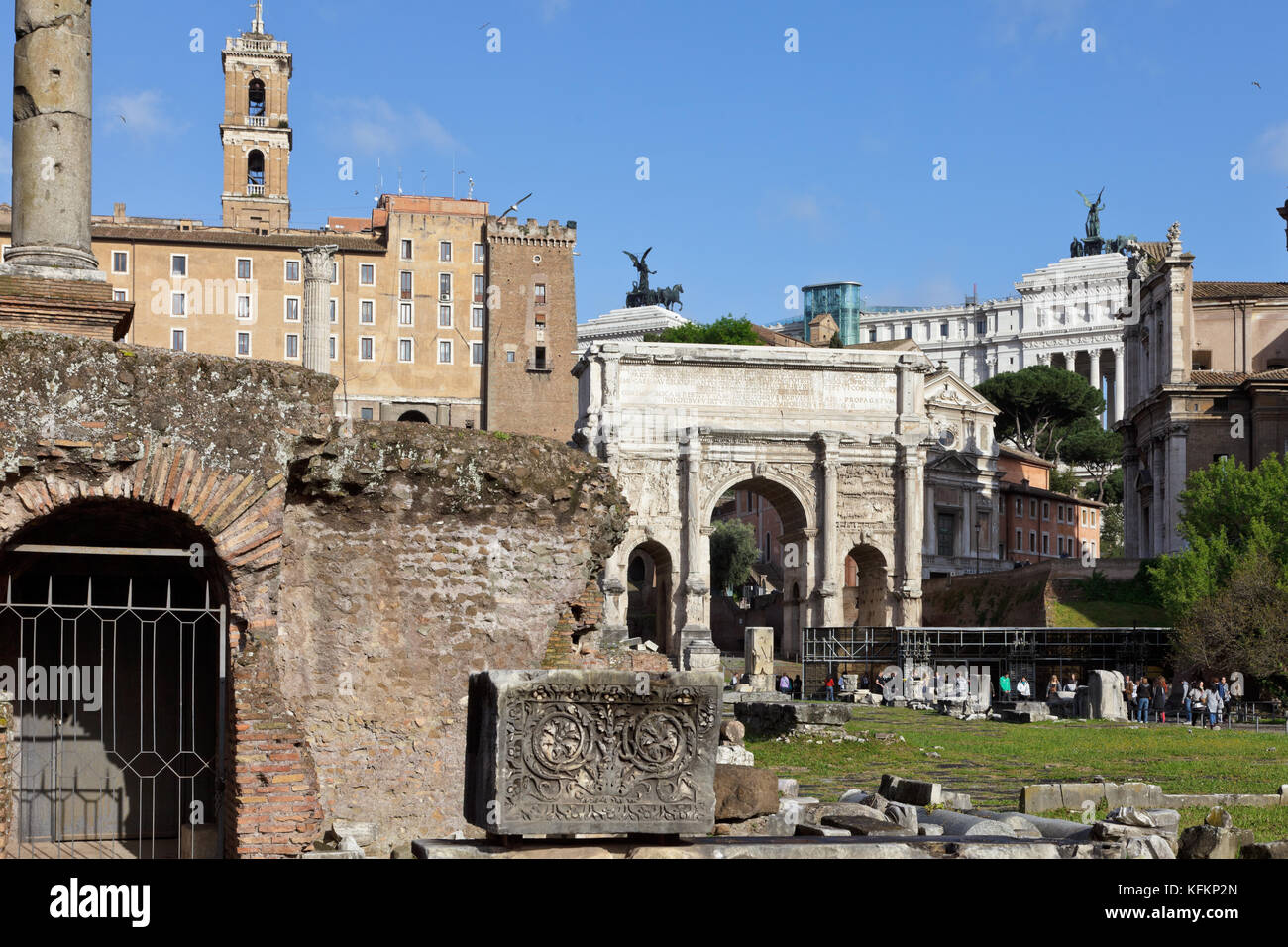 Roman Forum (Latin Forum Romanum, Italian Foro Romano), Rome, Italy