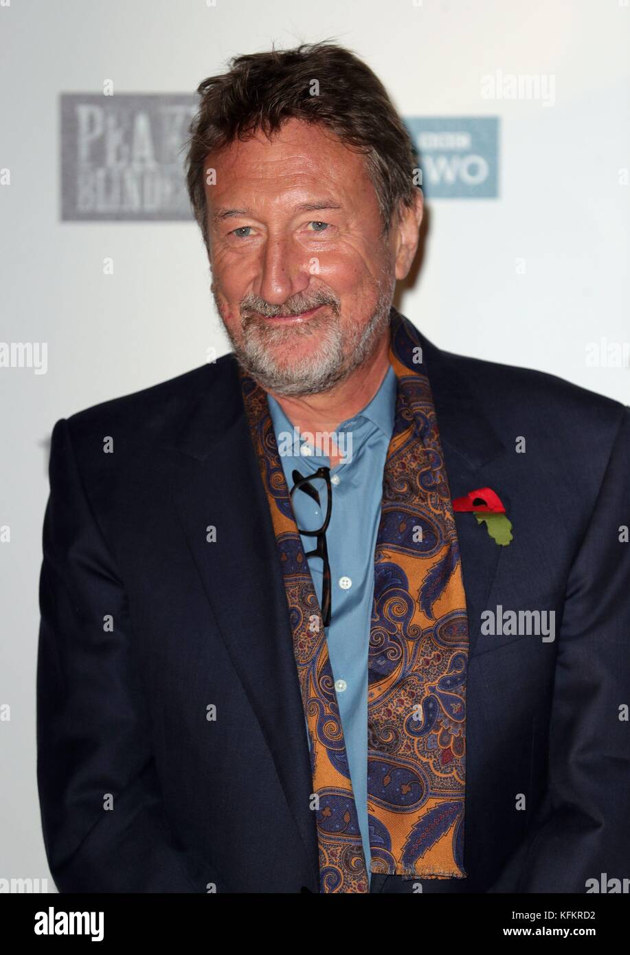 Steven Knight attending the Peaky Blinders Series Four premiere at Cineworld in Birmingham. Stock Photo