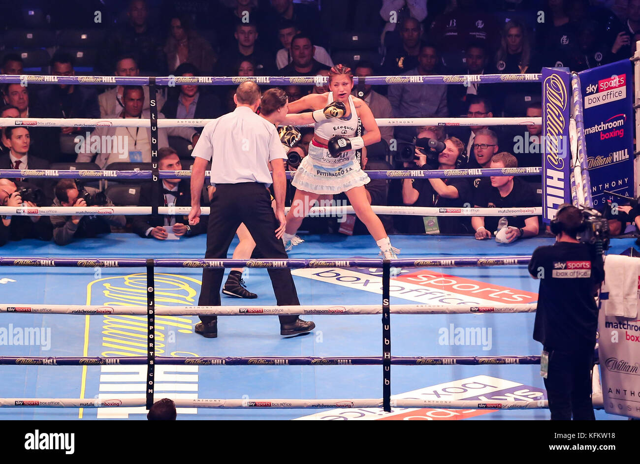 Principality Stadium, Cardiff, Wales, UK 28th October 2017. Boxing