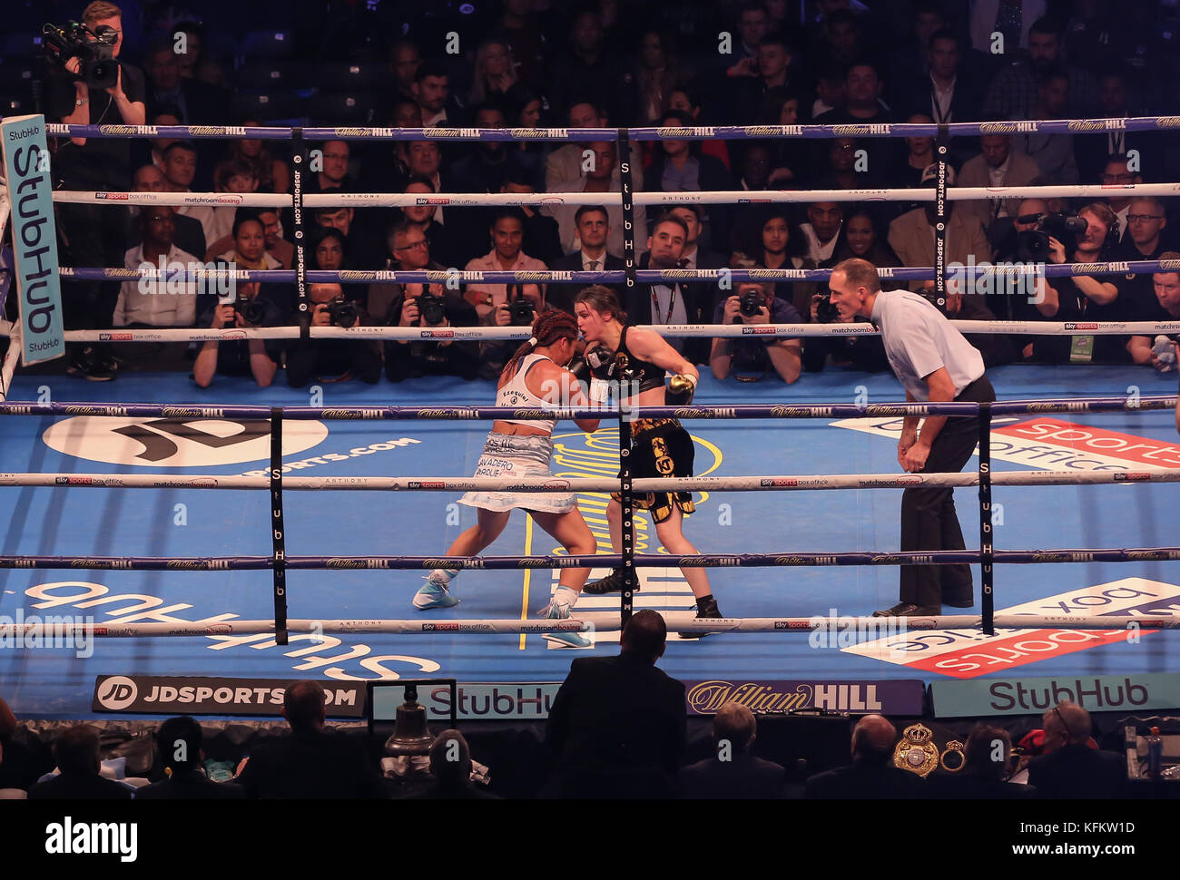 Principality Stadium, Cardiff, Wales, UK 28th October 2017. Boxing