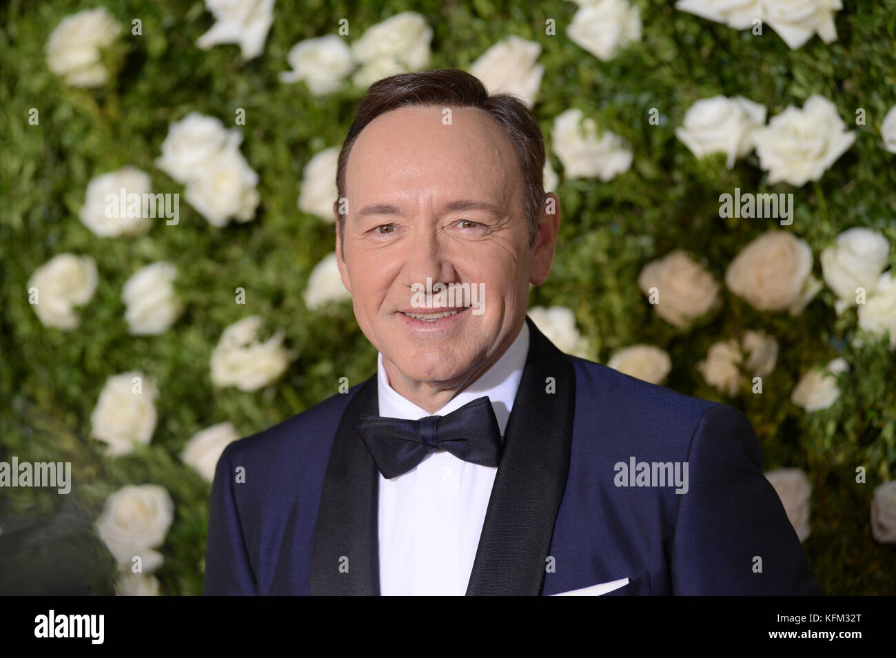 Actor Kevin Spacey attends the 71st Annual Tony Awards at Radio City Music Hall on June 11, 2017 in New York City. credit: Erik Pendzich Stock Photo