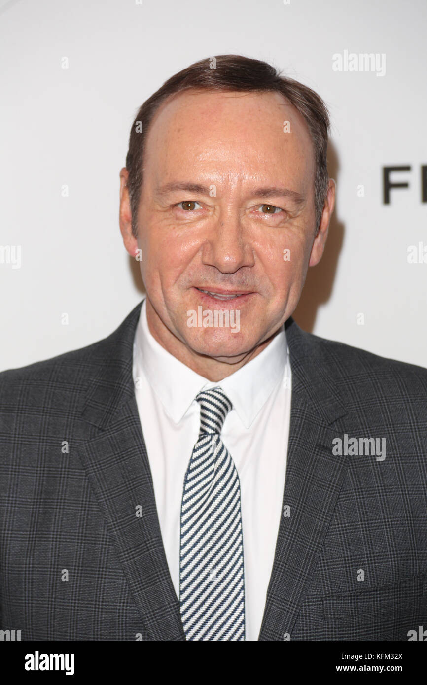 Actor Kevin Spacey attends Tribeca Talks: After the Movie: 'NOW: In the Wings on a World Stage' during the 2014 Tribeca Film Festival at BMCC Tribeca PAC on April 21, 2014 in New York City. credit: Erik Pendzich Stock Photo