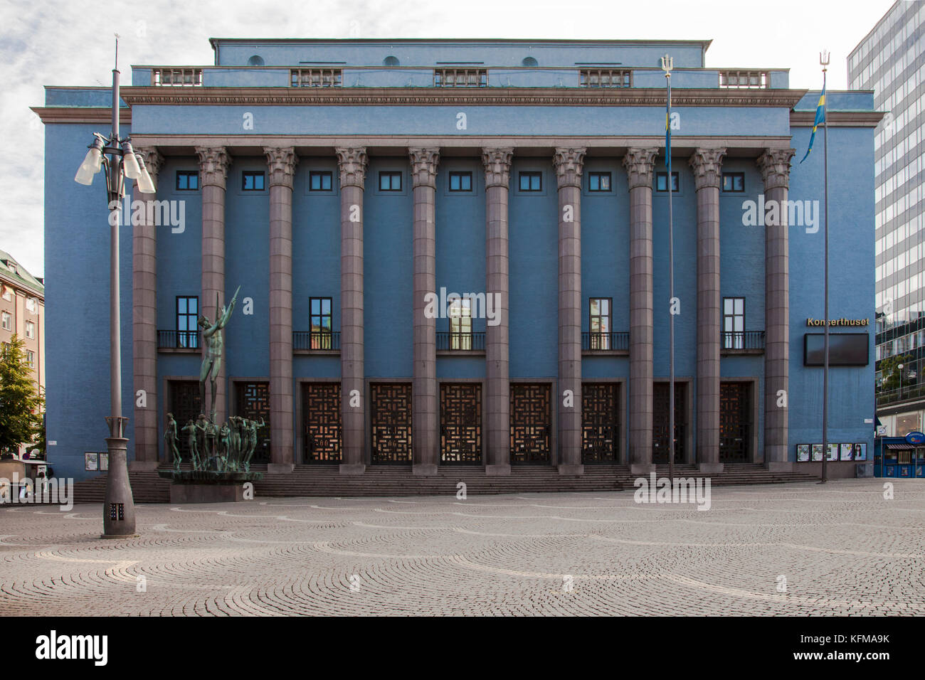 Stockholms konserthus / Stockholm Concert hall Stock Photo