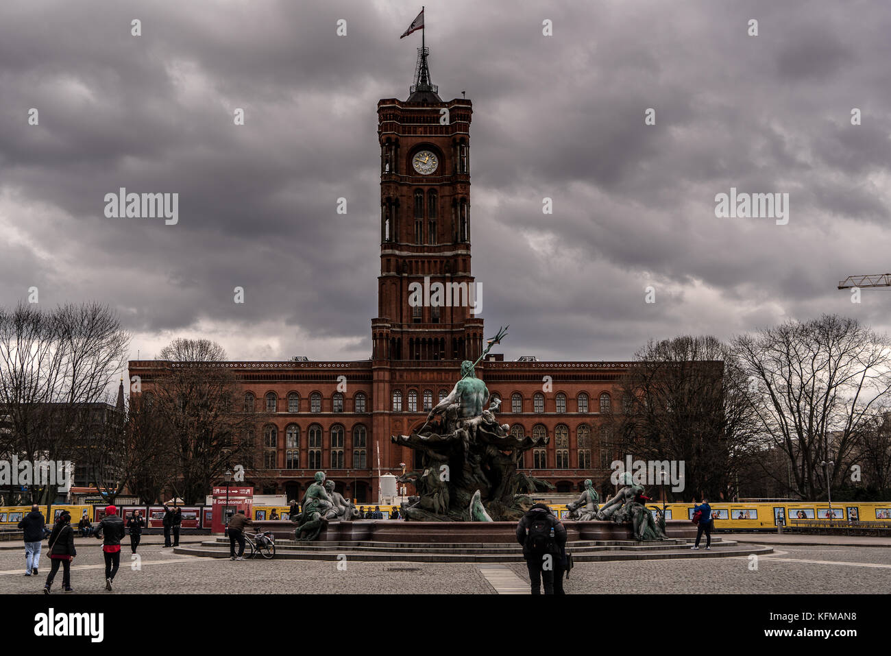 The town hall of Berlin Stock Photo Alamy