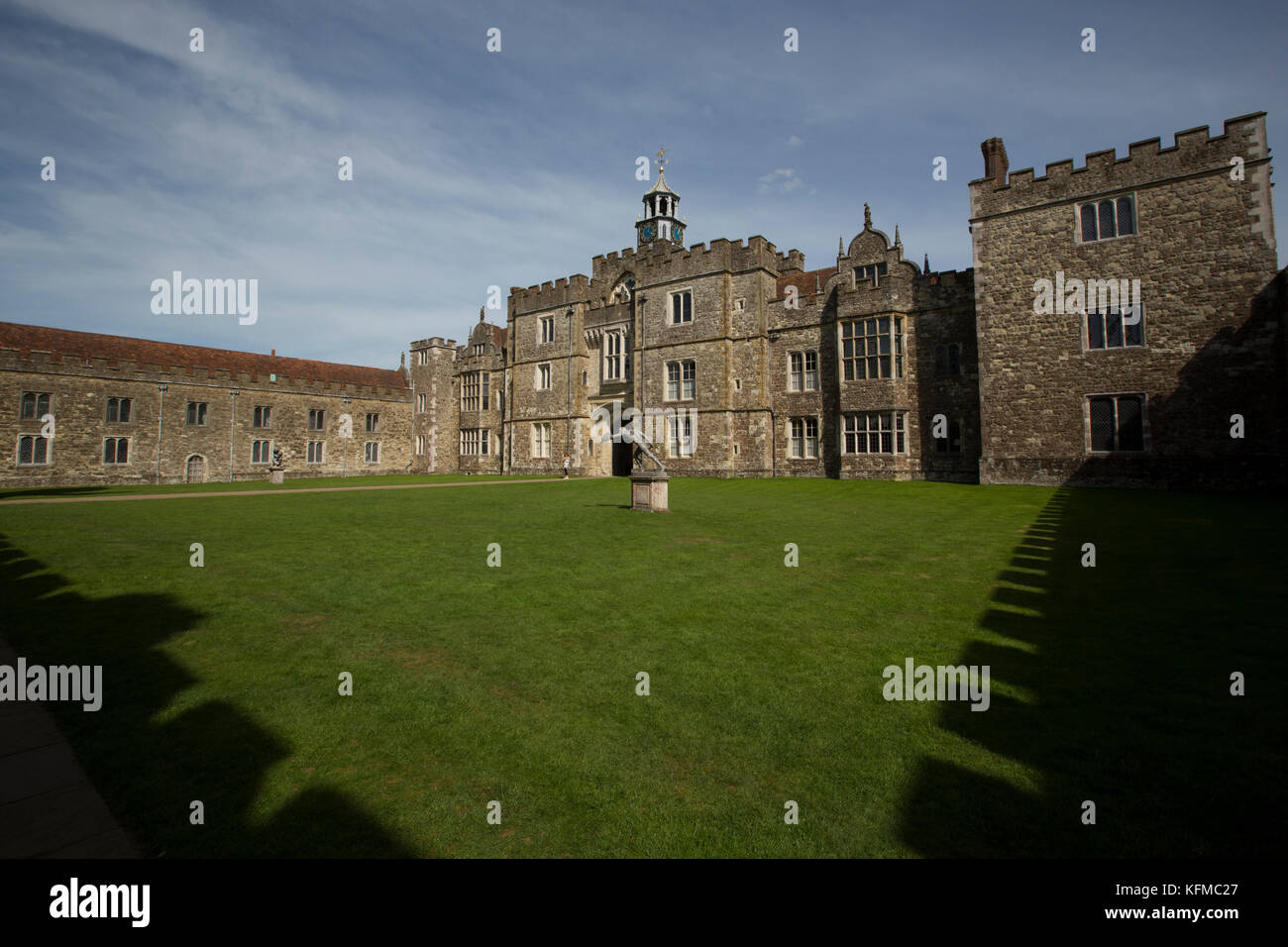 Knole House in Sevenoaks, Kent, The 15th Century house was formerly an
