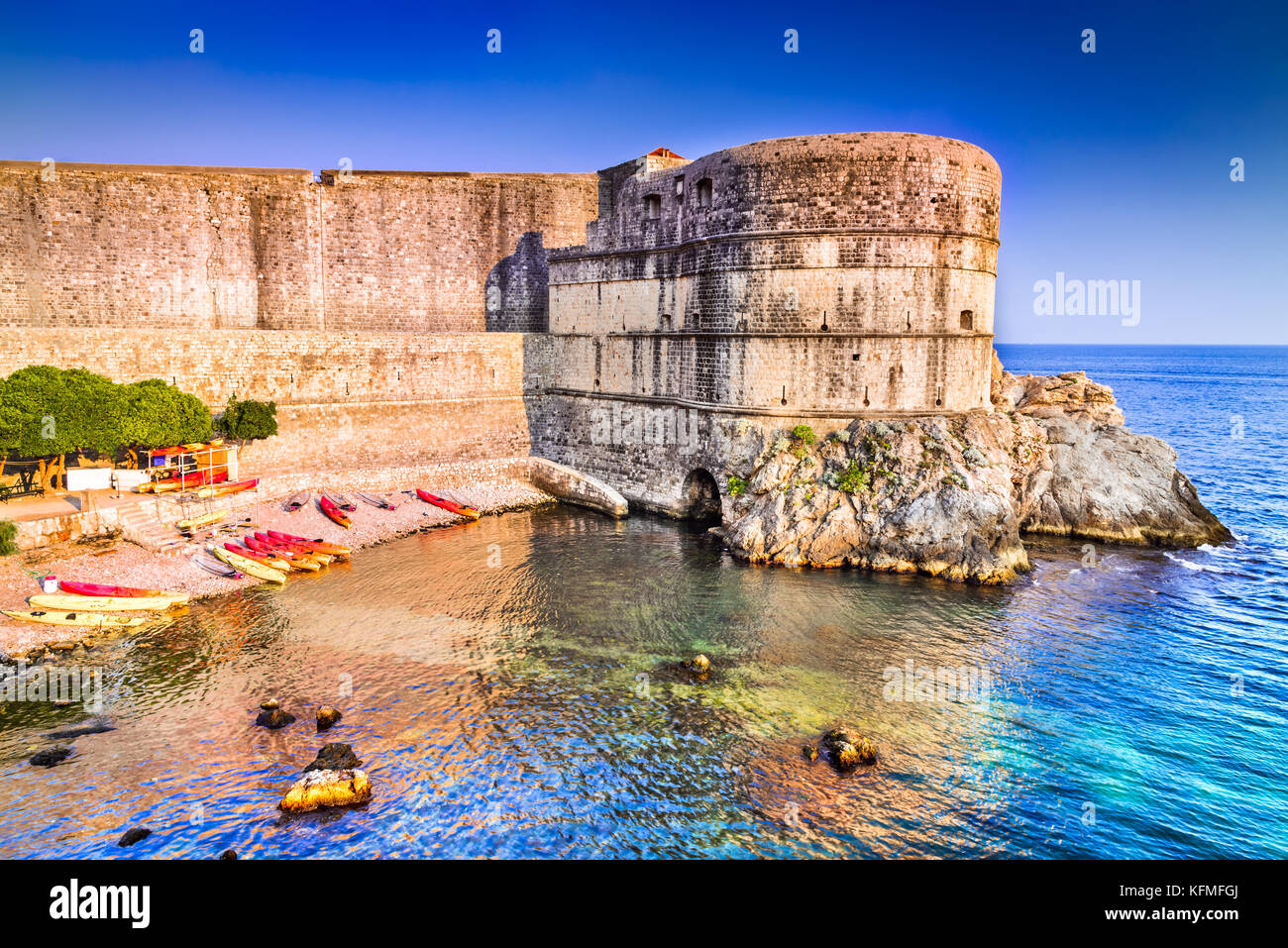 Dubrovnik Adriatic Coastline Stock Photos Dubrovnik Adriatic Coastline Stock Images Alamy