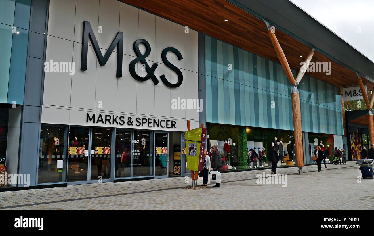 Marks and Spencer Store in Bracknell Berkshire Stock Photo
