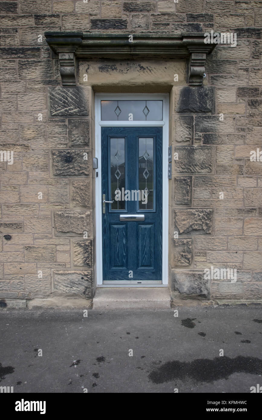Blue door of old building Stock Photo - Alamy