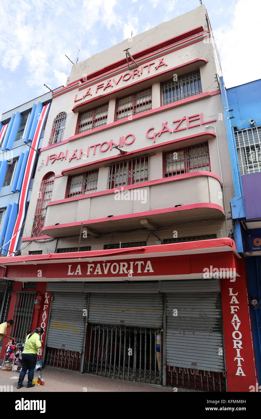 La Favorita fabric shop, Avenida Central, San José, San José province