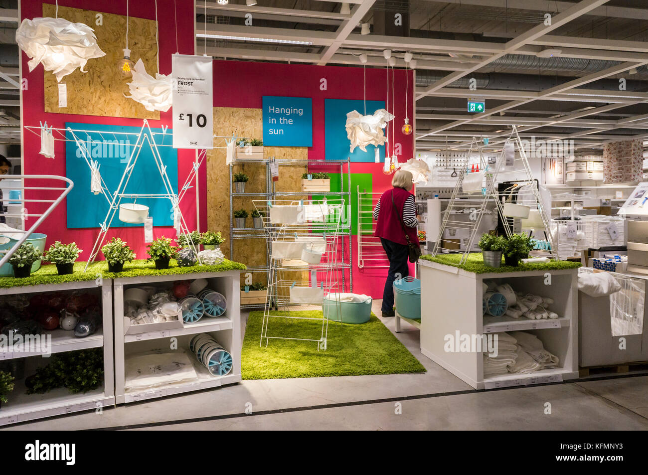 Ikea store interior people shopping hi-res stock photography and images -  Alamy