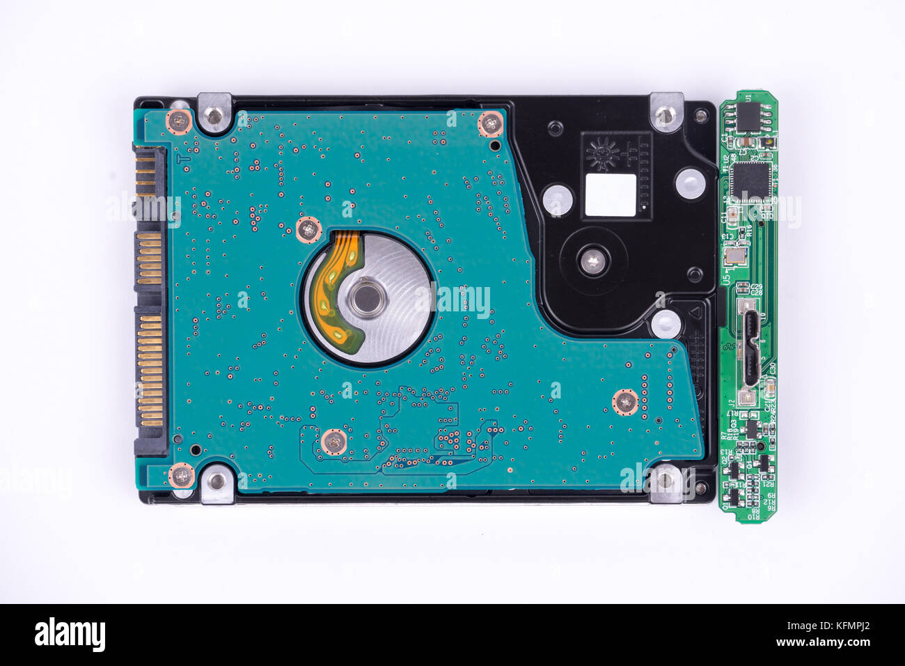 hard disk drive isolated on white background Stock Photo Alamy