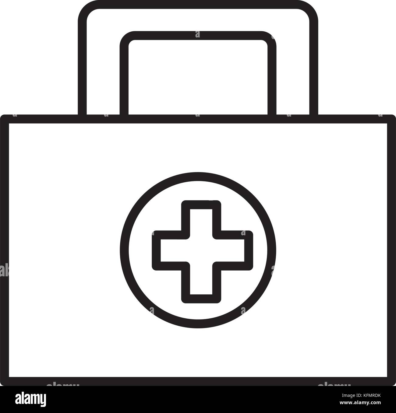 First aid suitcase Stock Vector Image & Art - Alamy
